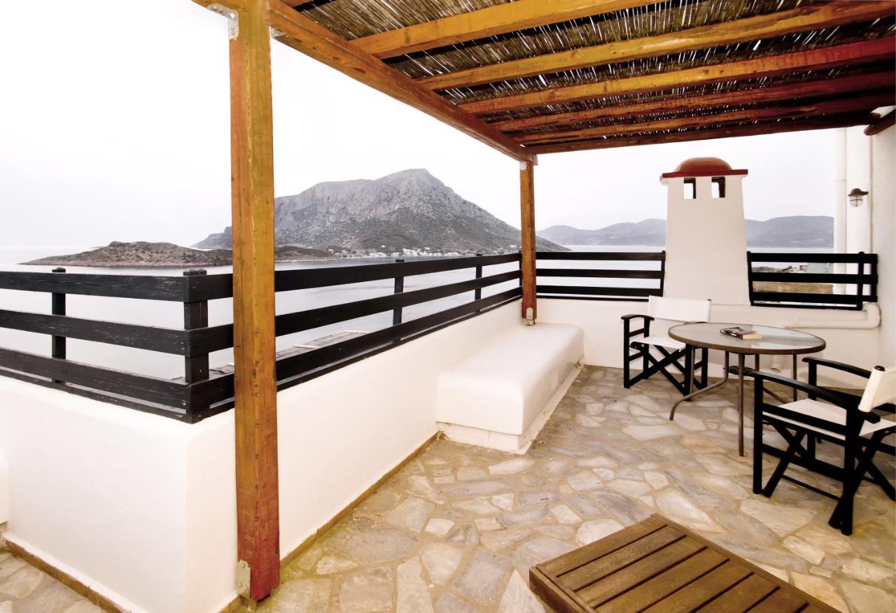 Blue Dawn Kalymnos Aparthotel Myrties Bagian luar foto