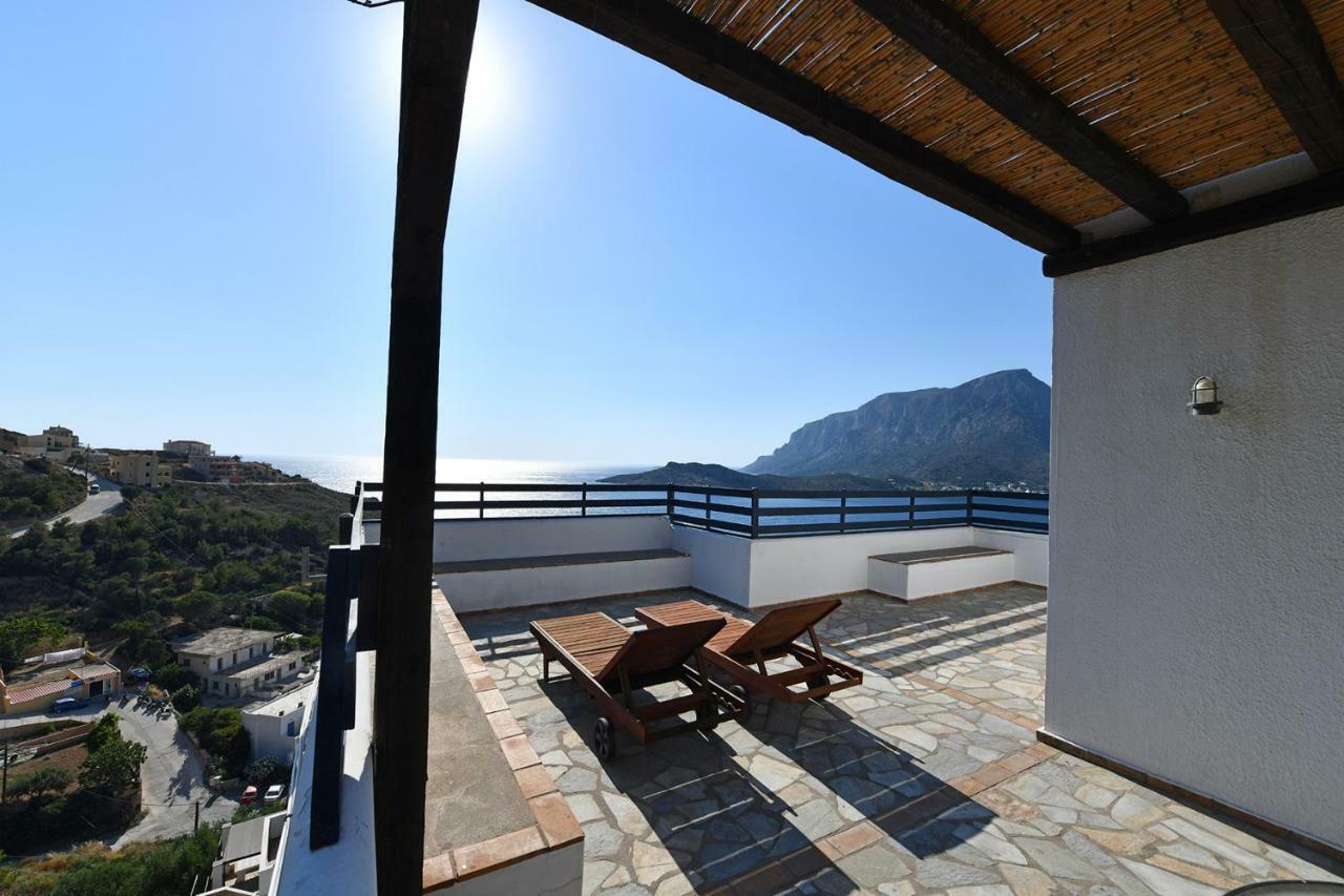 Blue Dawn Kalymnos Aparthotel Myrties Bagian luar foto