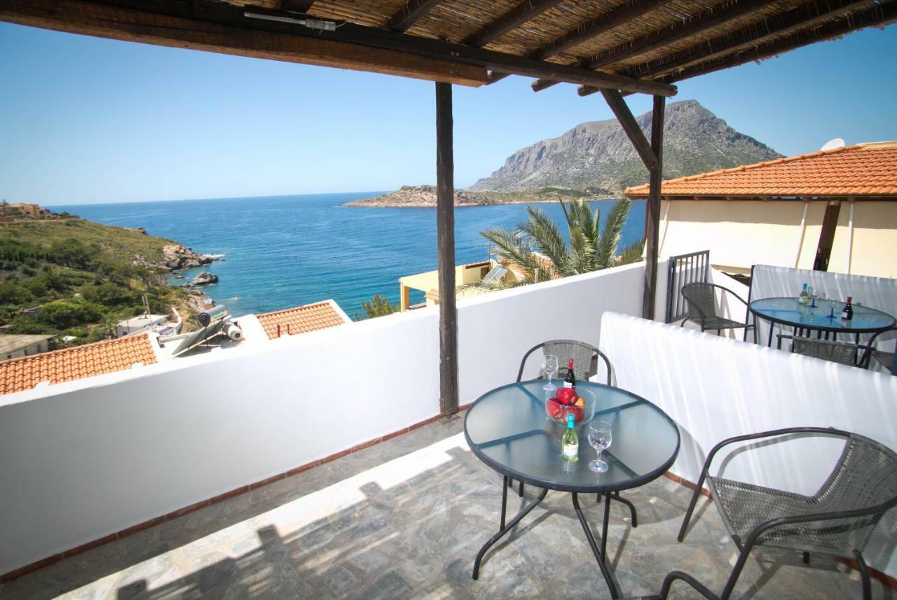 Blue Dawn Kalymnos Aparthotel Myrties Bagian luar foto