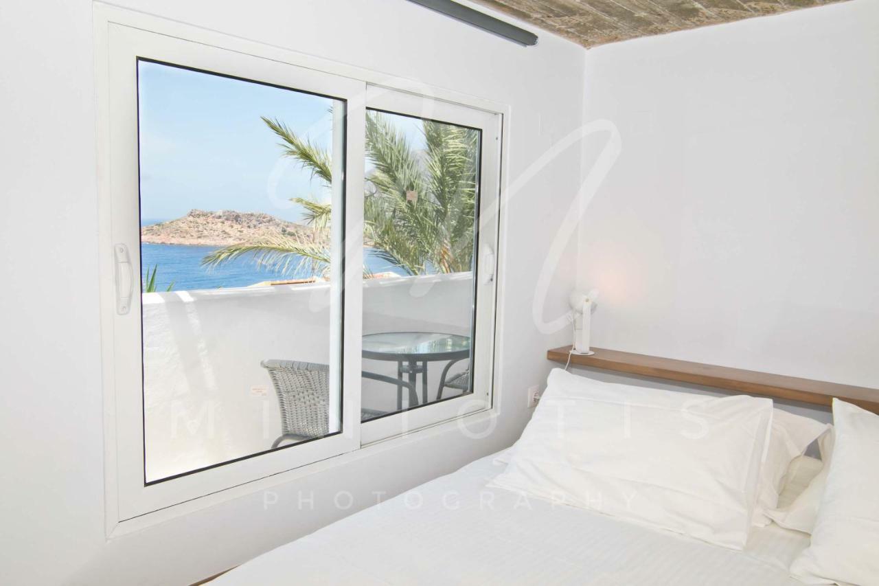 Blue Dawn Kalymnos Aparthotel Myrties Bagian luar foto